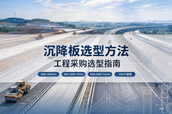 陆丰沉降板选择方法