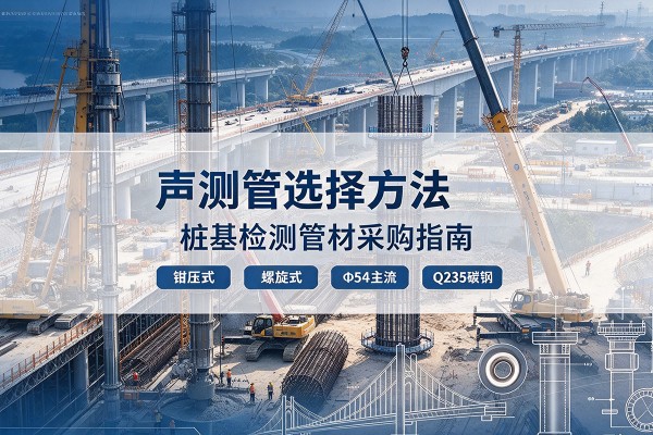 陆丰声测管选型标准