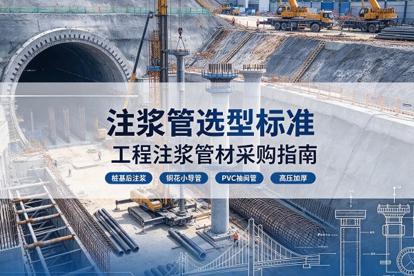 陆丰注浆管选型标准