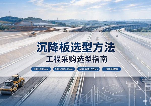 陆丰沉降板选择方法
