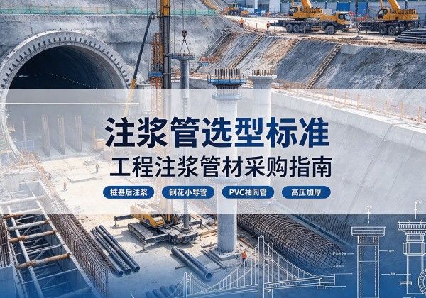 陆丰注浆管选型标准